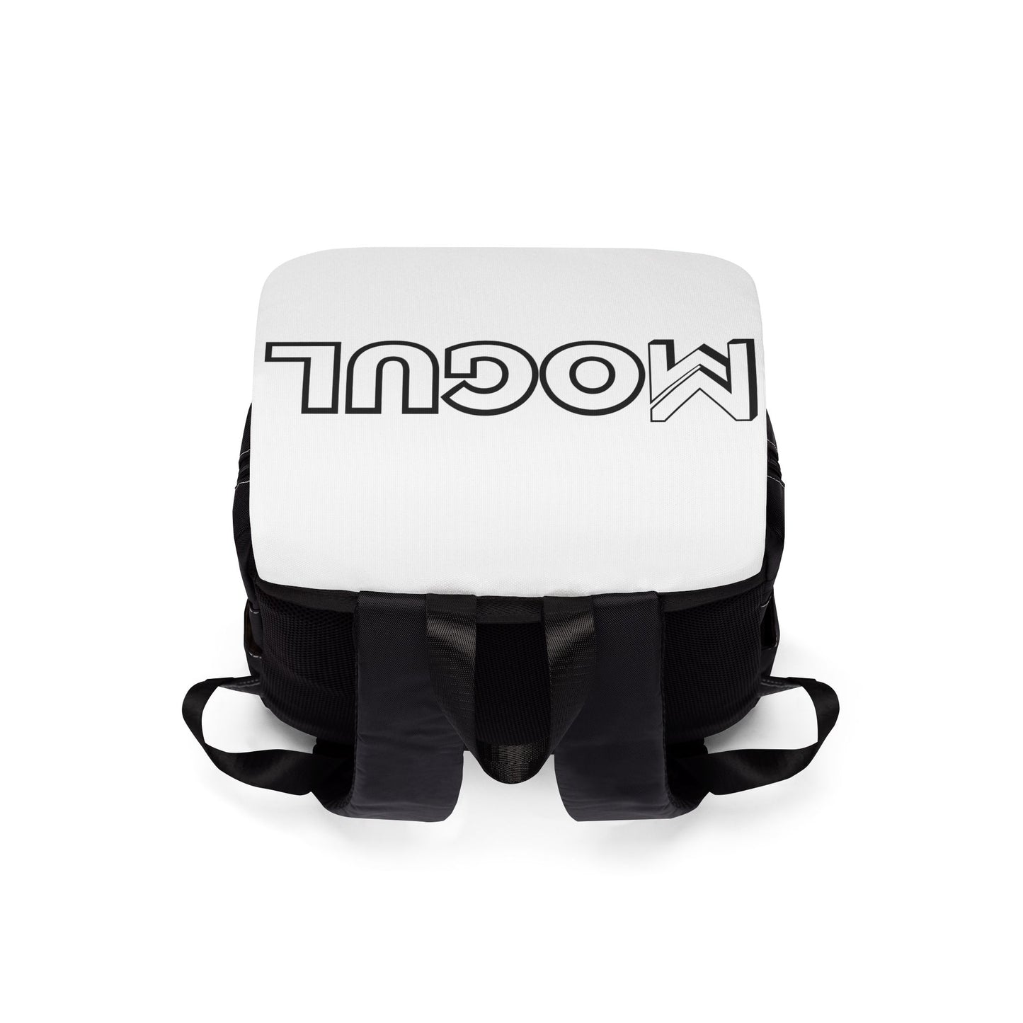 Mogul Black On White Backpack