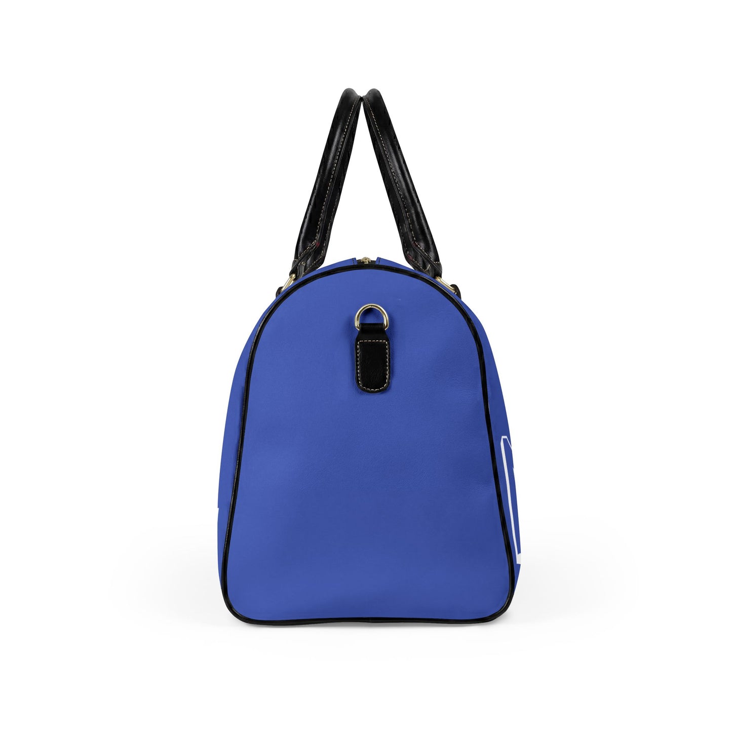 Mogul Leather Travel Bag - Blue