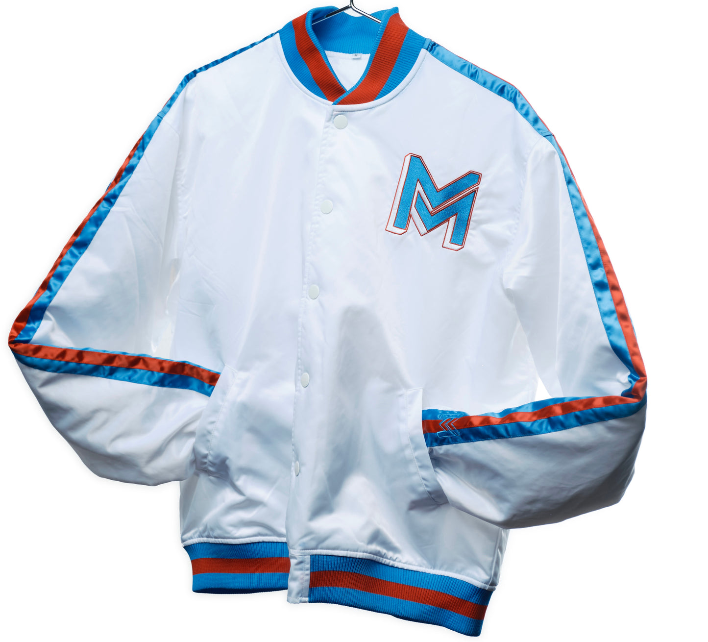 Mogul Brand White Satin Jacket