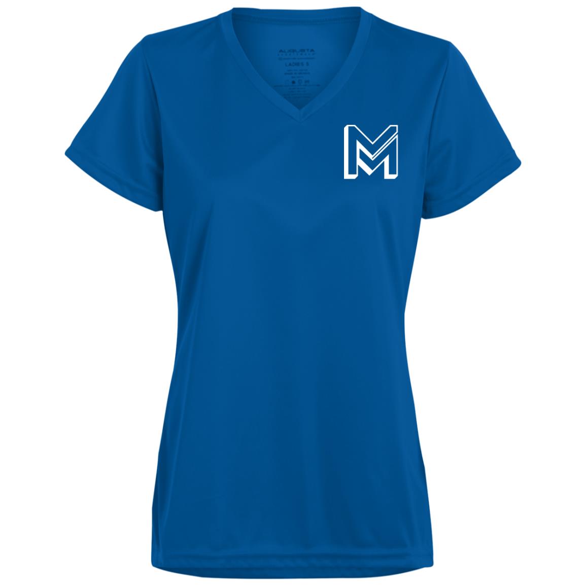 Mogul Women's Dry Fit V-Neck Tee