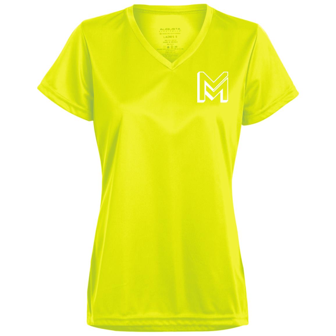Mogul Women's Dry Fit V-Neck Tee