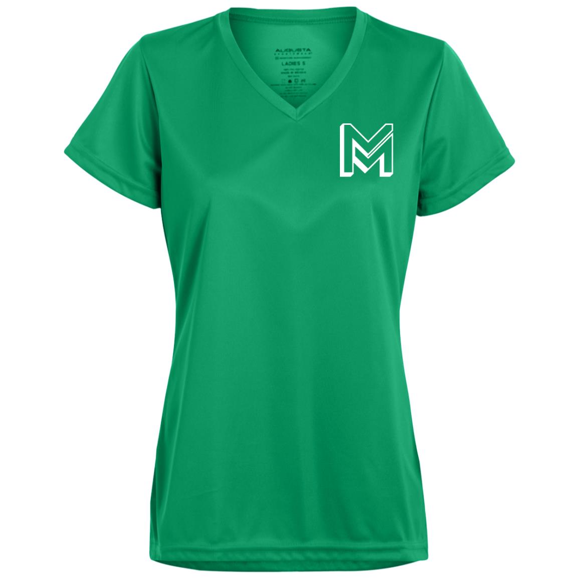 Mogul Women's Dry Fit V-Neck Tee