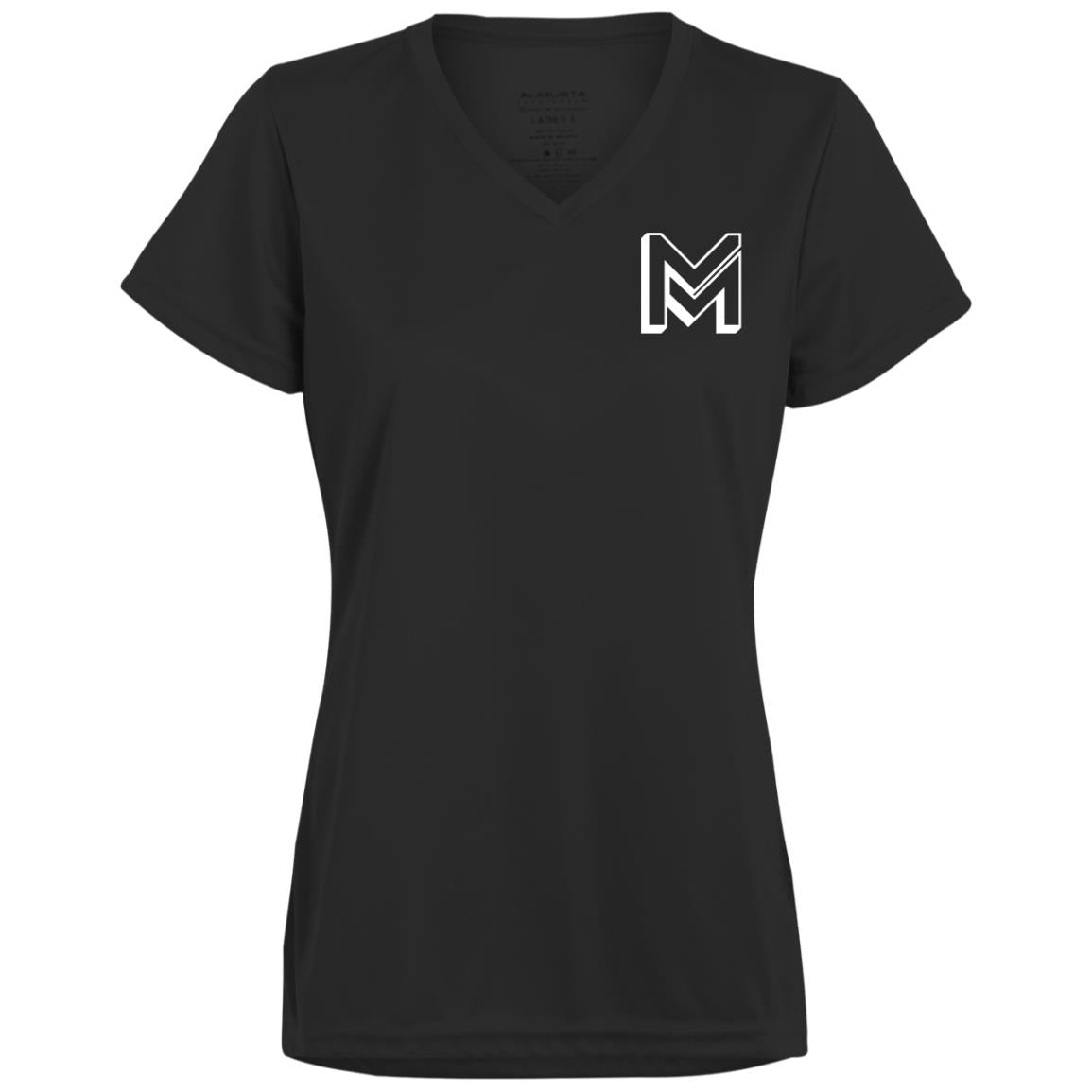Mogul Women's Dry Fit V-Neck Tee