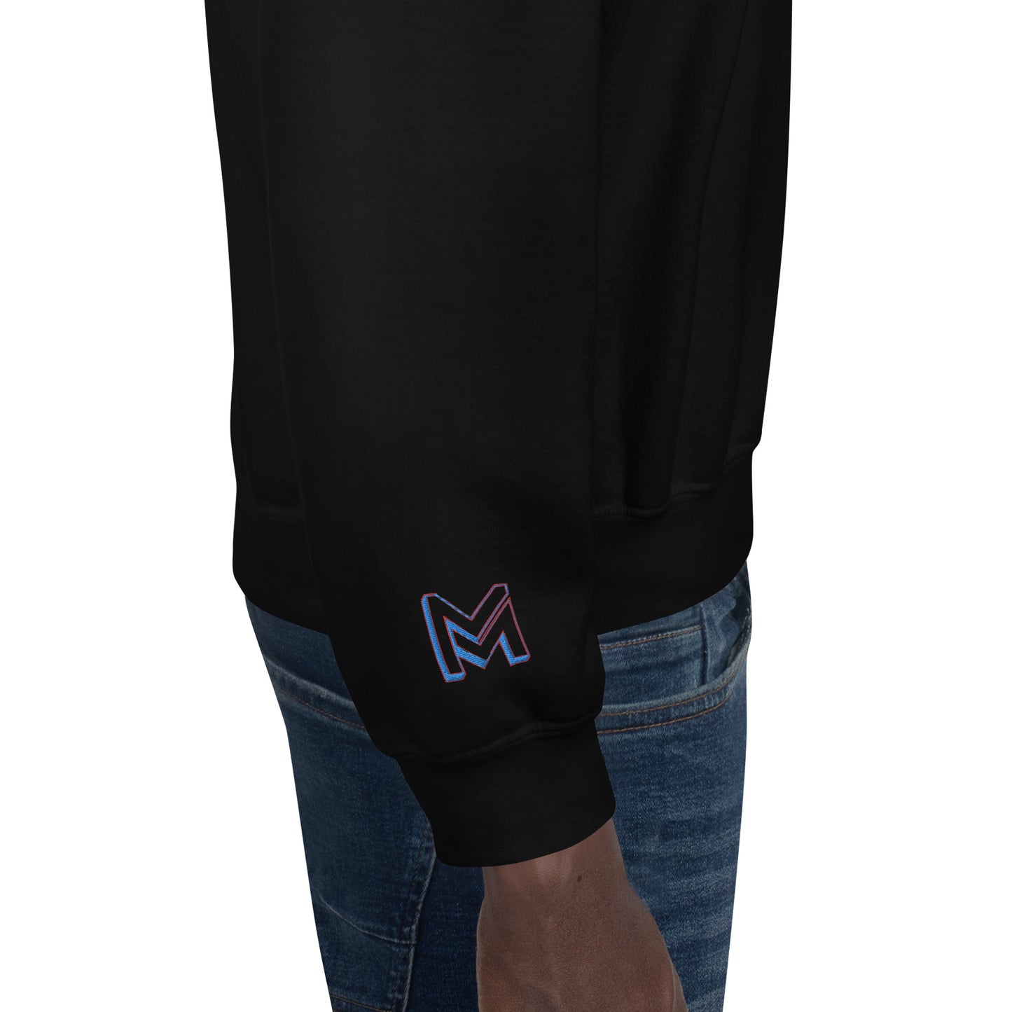 Mogul Brand Unisex Sweatshirt | Blue & Red