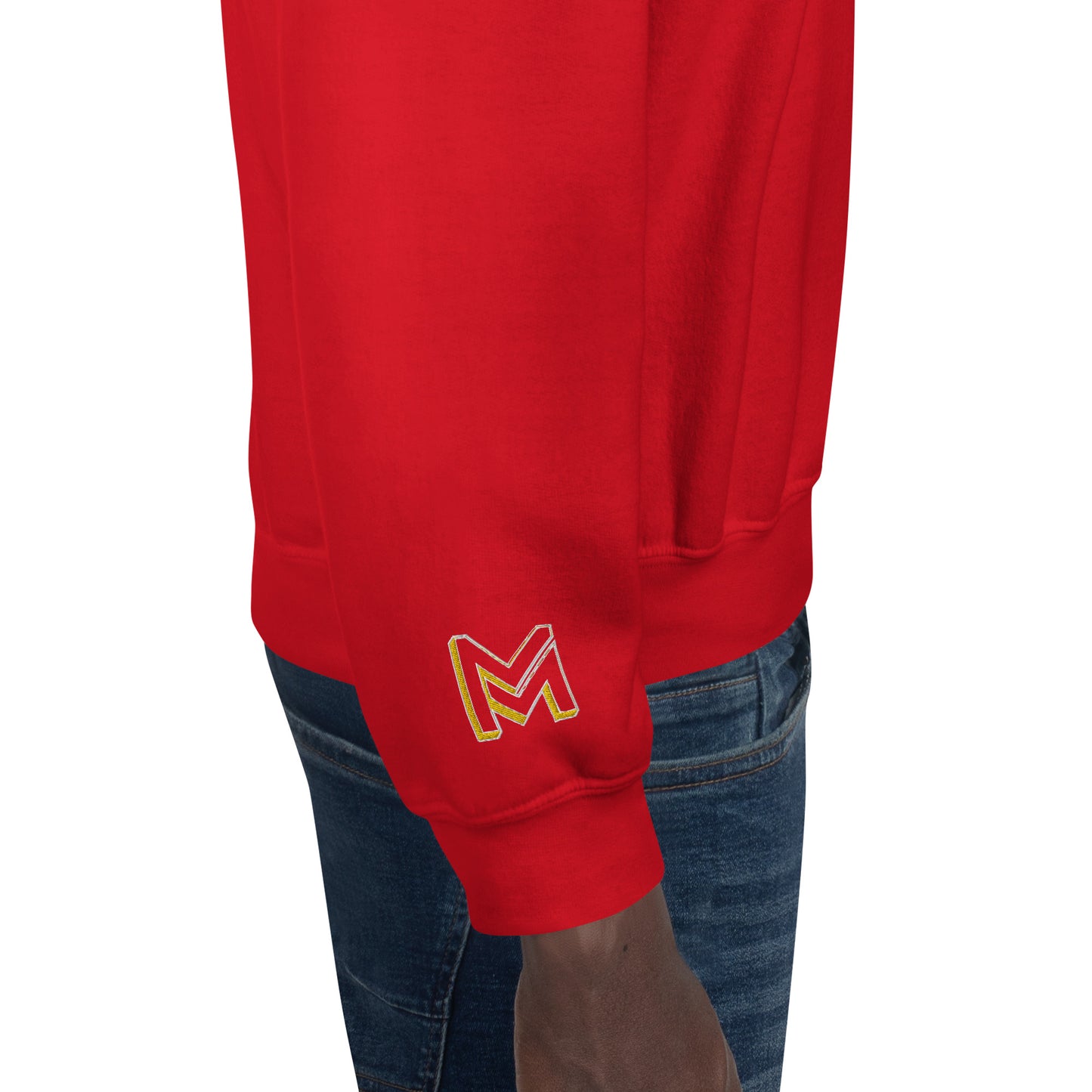 Mogul Brand Sweatshirt | Yellow & White Logo