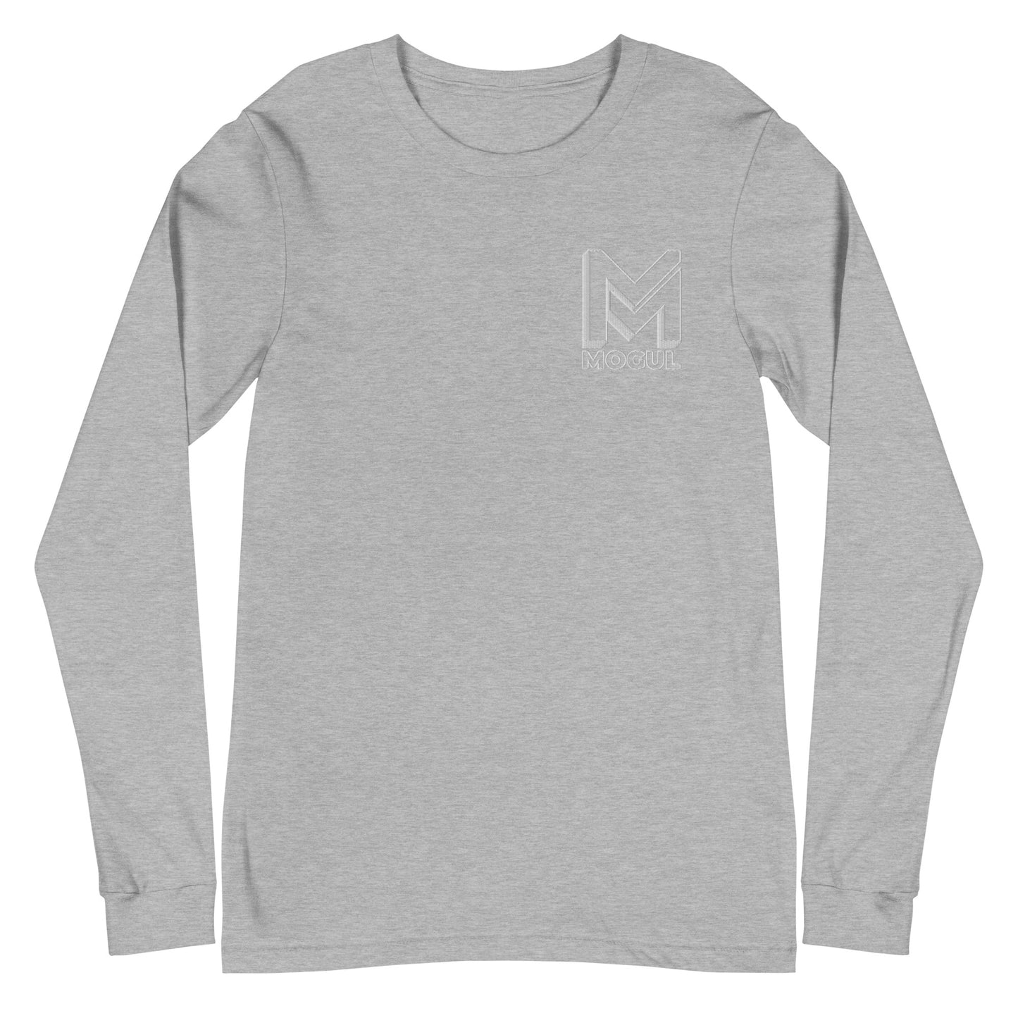 Long Sleeve Mogul Tee | White Logo