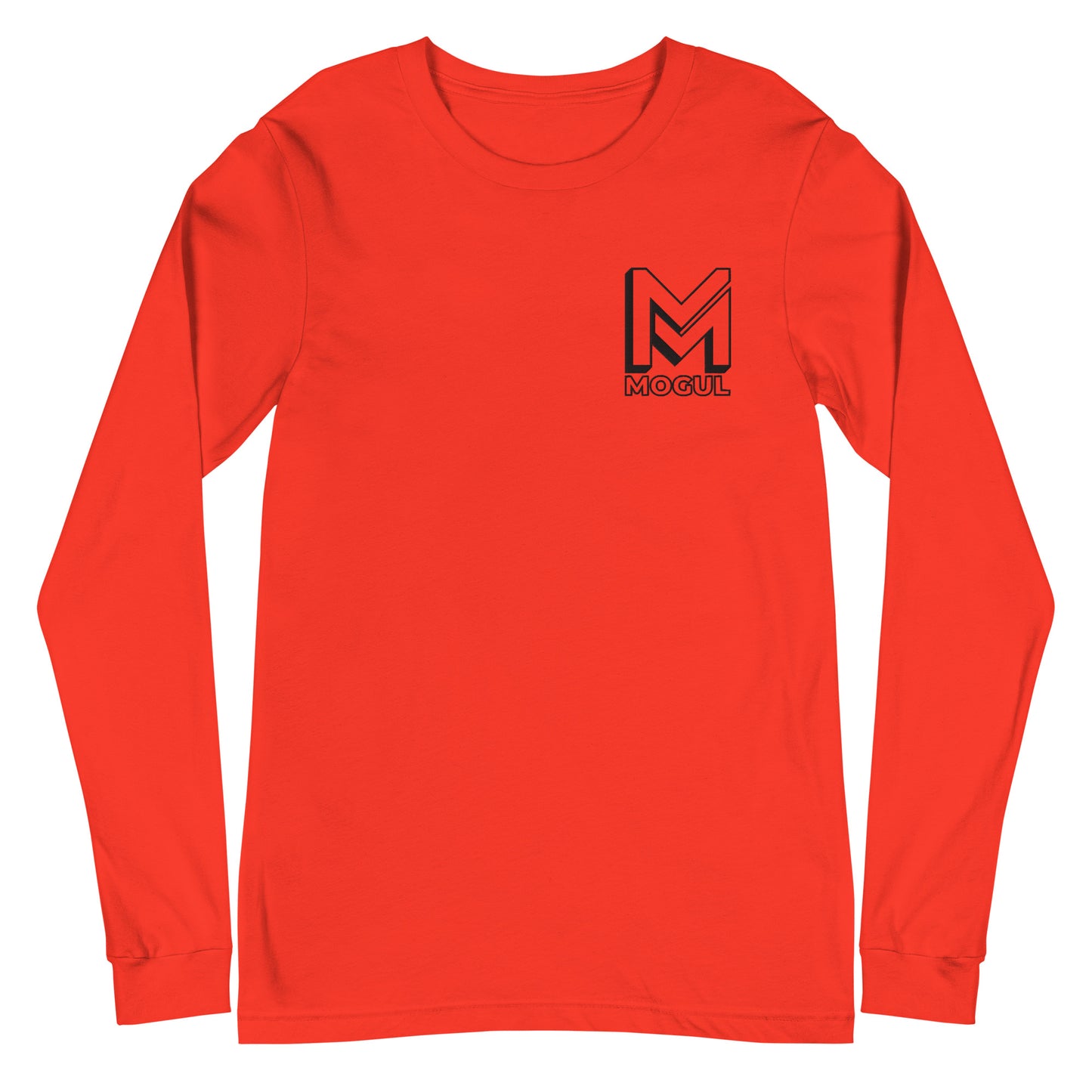 Long Sleeve Mogul Tee | Black Logo