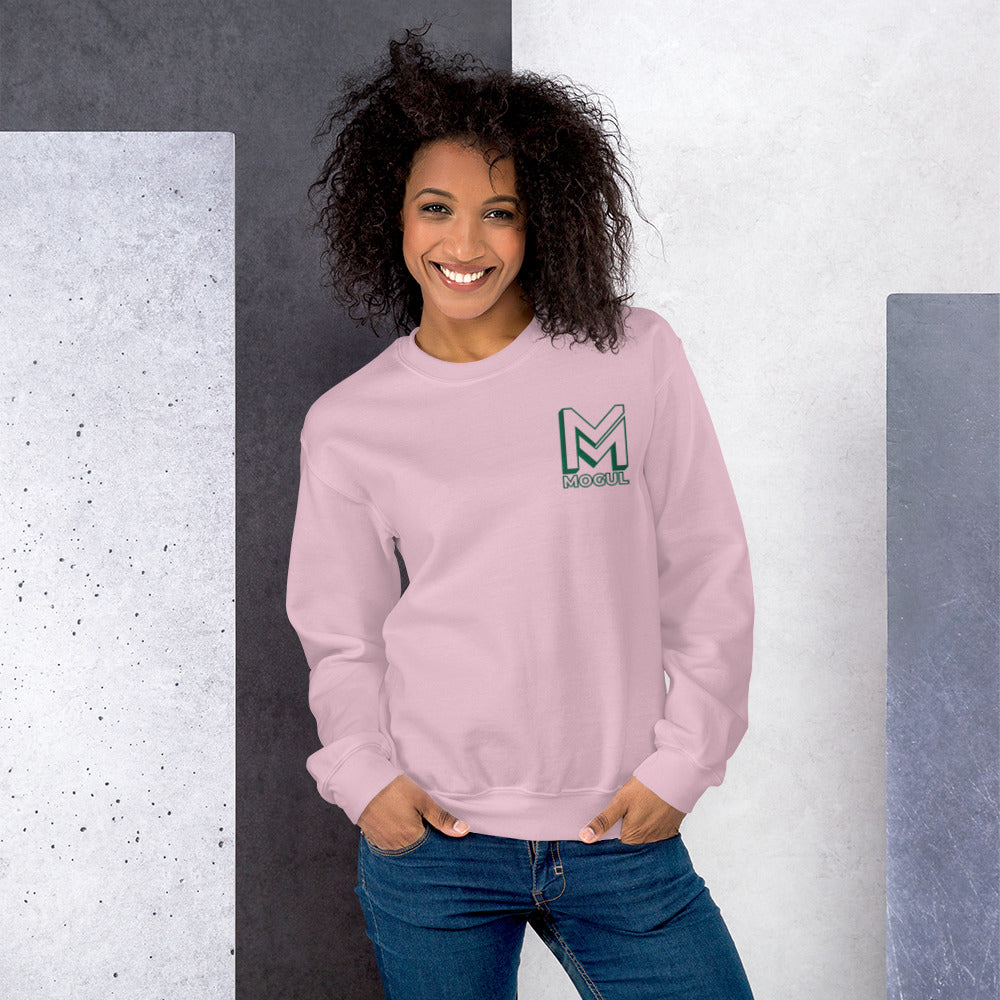 embroidered mogul unisex crewneck