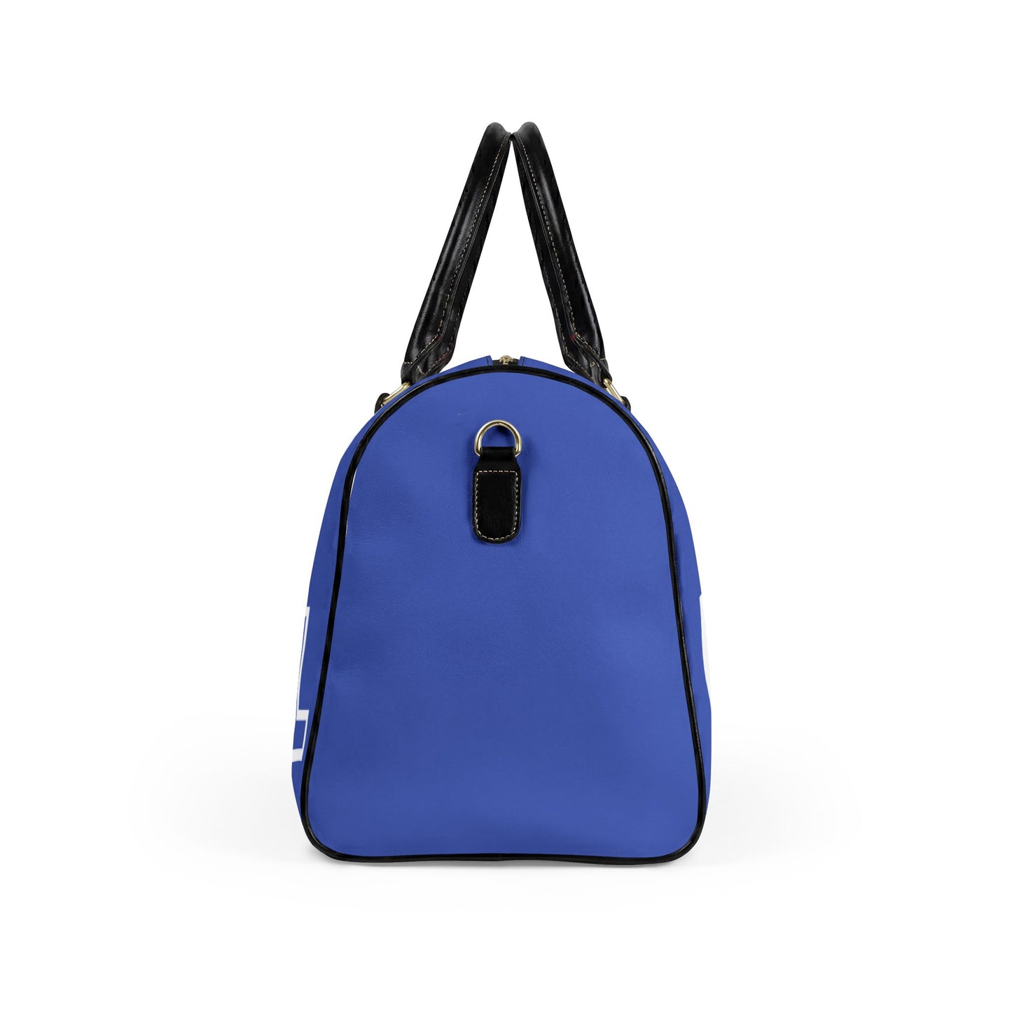 Mogul Leather Travel Bag - Blue