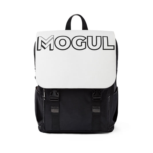 Mogul Black On White Backpack