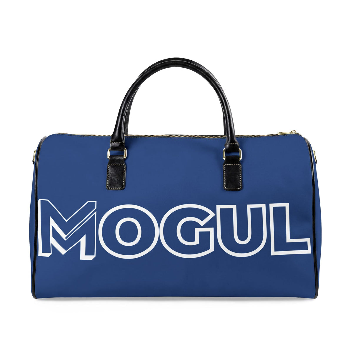 Mogul Leather Travel Bag - Royal Blue - back
