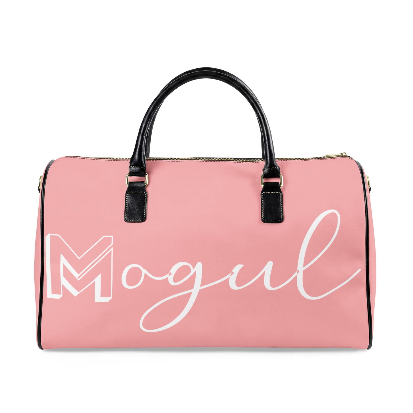 Mogul Women's Pink Leather Travel Bag