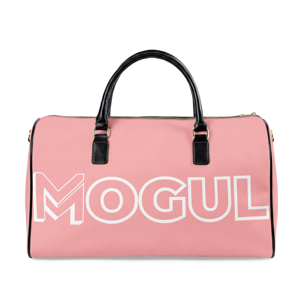 Mogul Leather Travel Bag - Pink - back