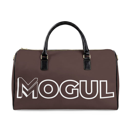 Mogul Leather Travel Bag - Blue