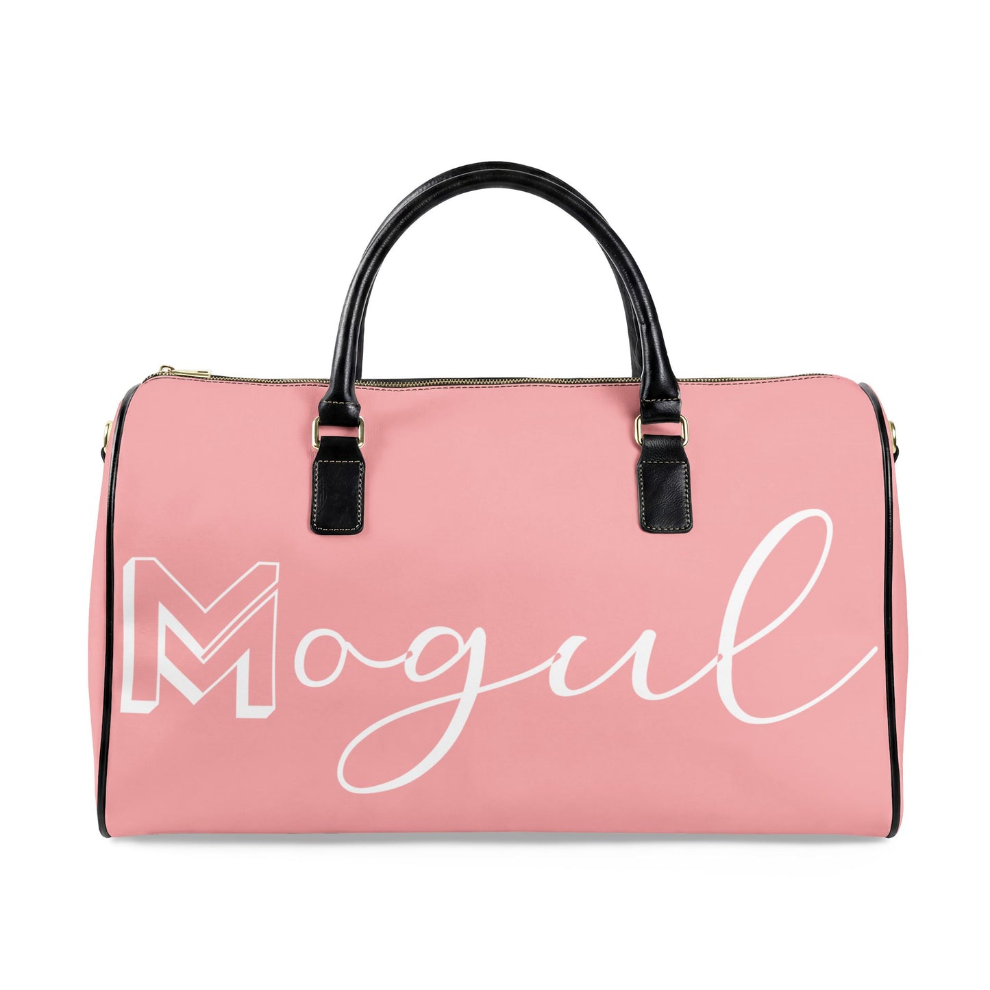 Mogul Women's Pink Leather Travel Bag