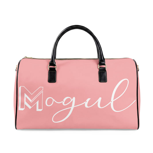 Mogul Women's Pink Leather Travel Bag