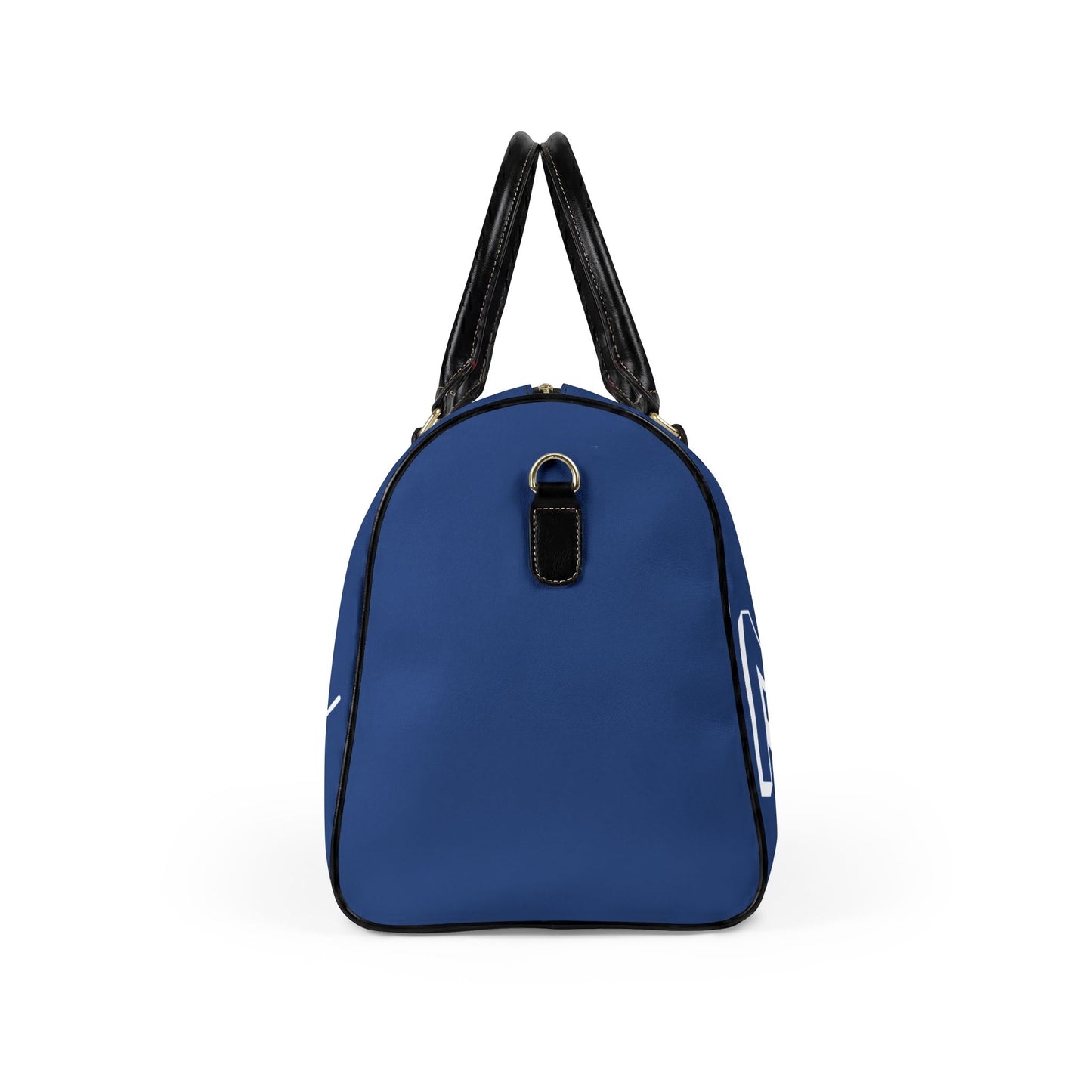 Mogul Women's Royal Blue Leather Travel Bag