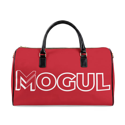 Mogul Women's Crimson Leather Travel Bag