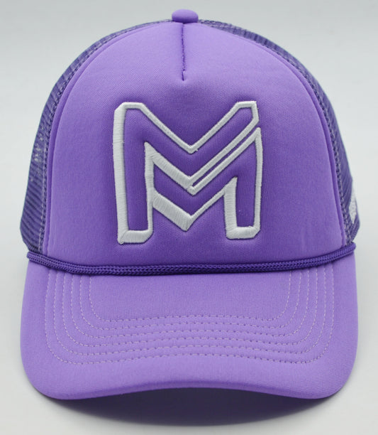 Mogul Trucker Hat - Purple