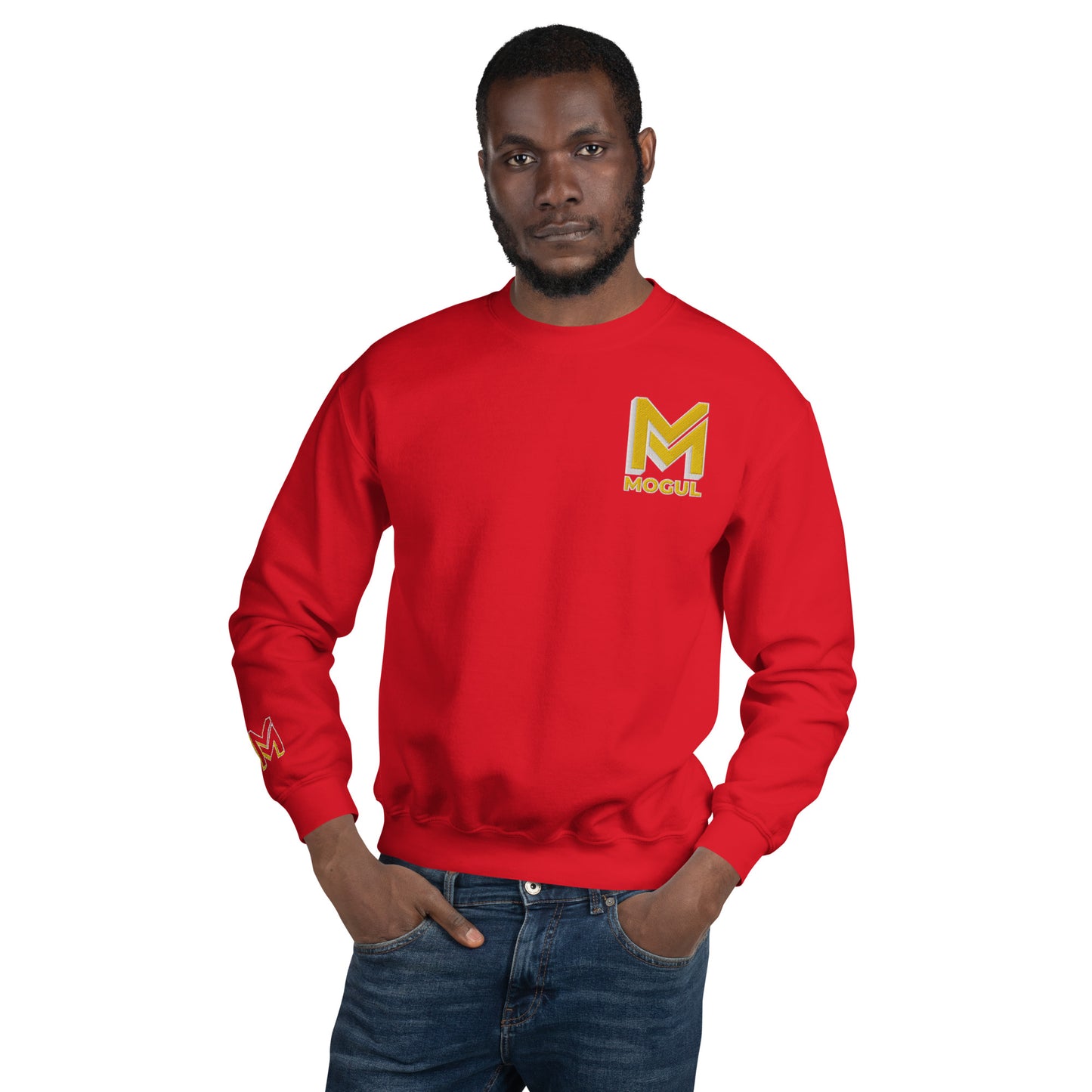 Mogul Brand Sweatshirt | Yellow & White Logo